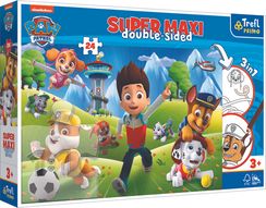 Puzzle - "24 SUPER MAXI" -  The adventures of Paw Patrol / Viacom