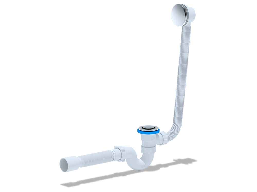 Сифон Ани д/в,кл-кл,прям, св/п, г/т 375*40*50