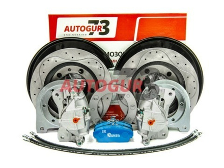 Дисковые тормоза с перфорированными дисками УАЗ передний гражданский мост