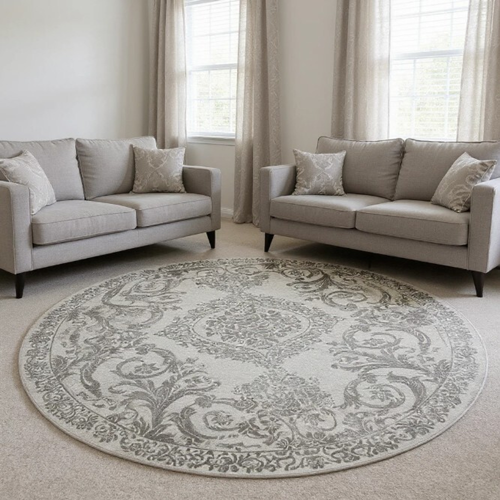 Rimma Lux 36932J CREAM \ GREY Круг