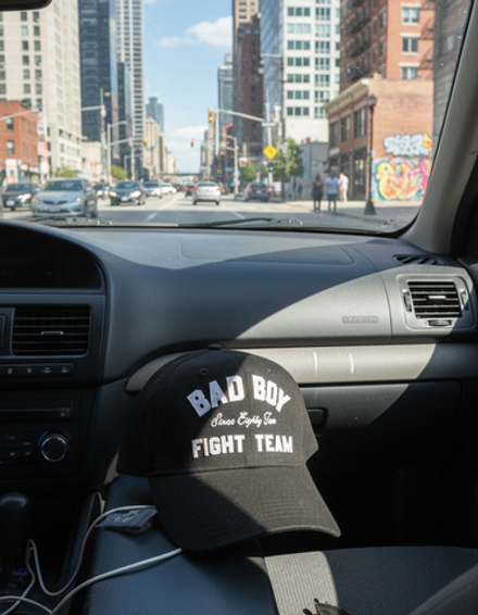 Бейсболка/Кепка Bad Boy Fight Team Black