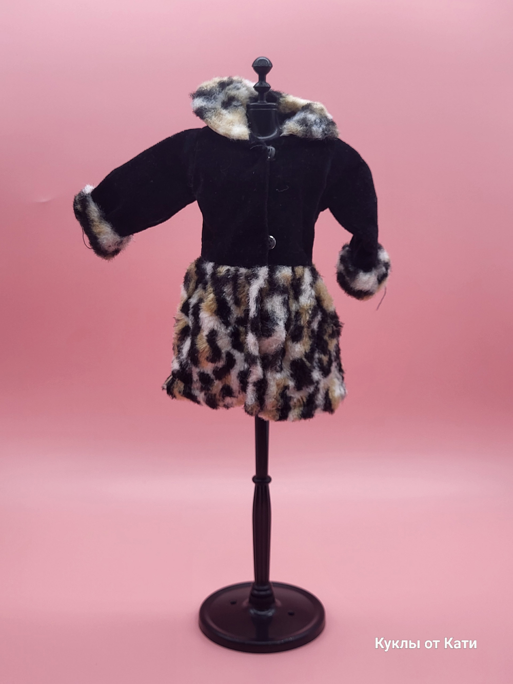 Одежда для кукол винтаж пальто от Барби 90х 1126