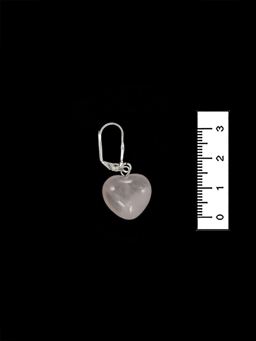 Серьги из Розового кварца kvse001-se