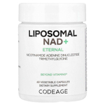 Codeage, Eternal, липосомальный НАД+, 60 растительных капсул