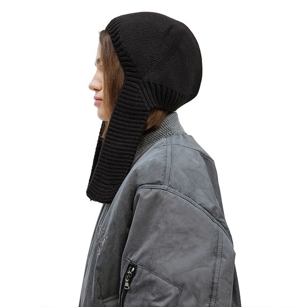 Шапка Aviator черная - фото 4