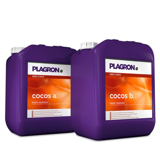 Удобрение минеральное для кокосового субстрата Plagron Cocos A+B 5 л
