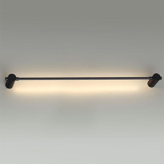 4395/8WL HIGHTECH ODL23 000 черный/металл Настенный св-к IP20 LED 8W 320Лм 3000K DALIA