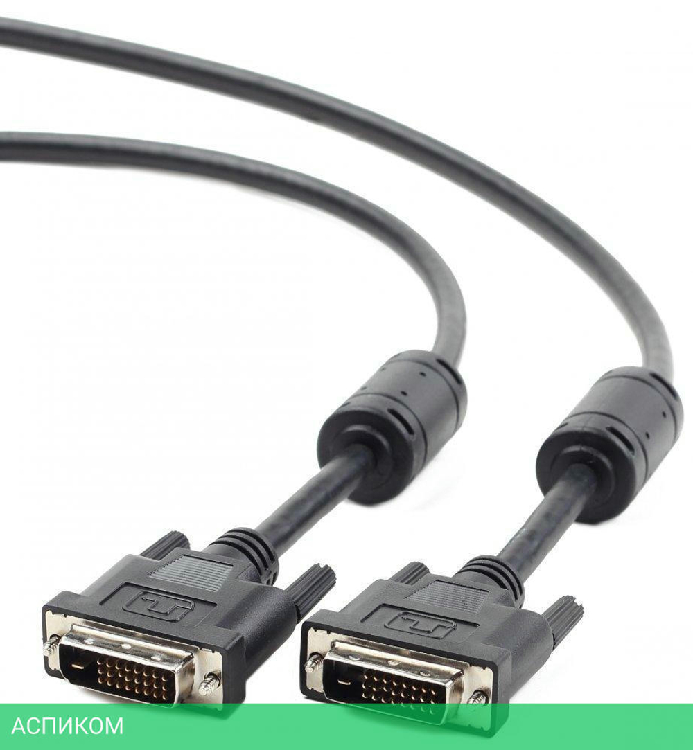 Кабель Cablexpert DVI-D CC-DVI2-BK-6