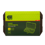 Набор инструментов 56 предметов, CrV, 1/4" Сибртех