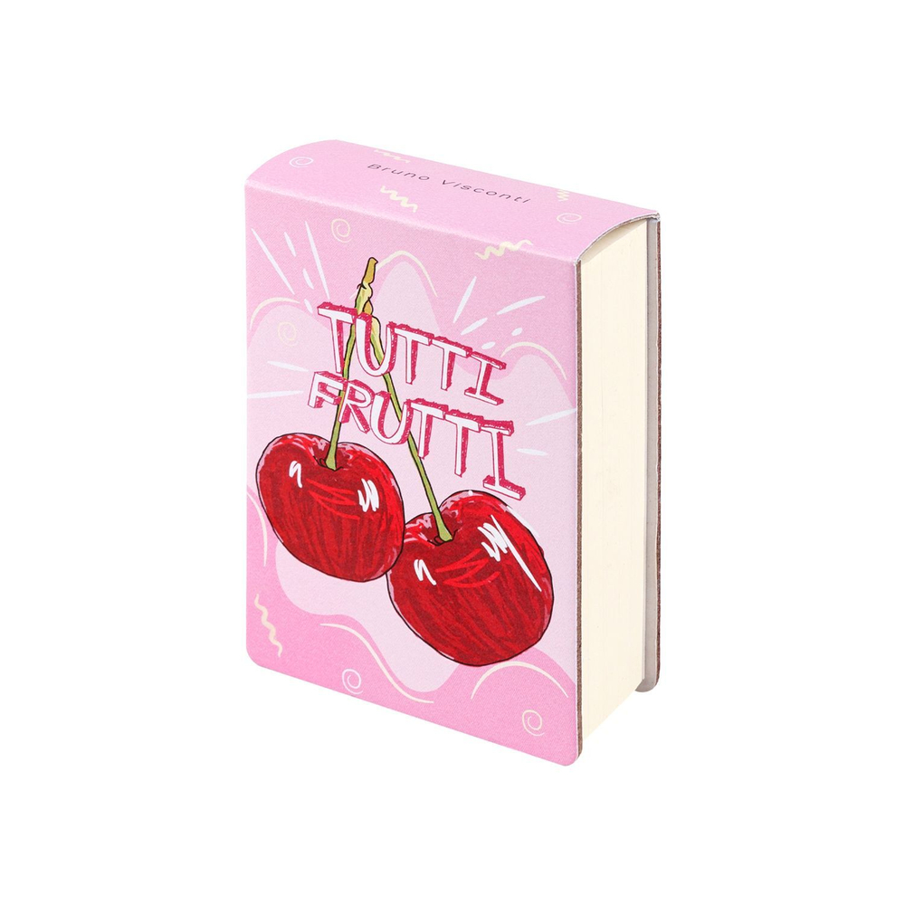 Блокнот 63*83мм 7БЦ клеевой кор. 250л "Smart journal. Tutti frutti" без лин.**