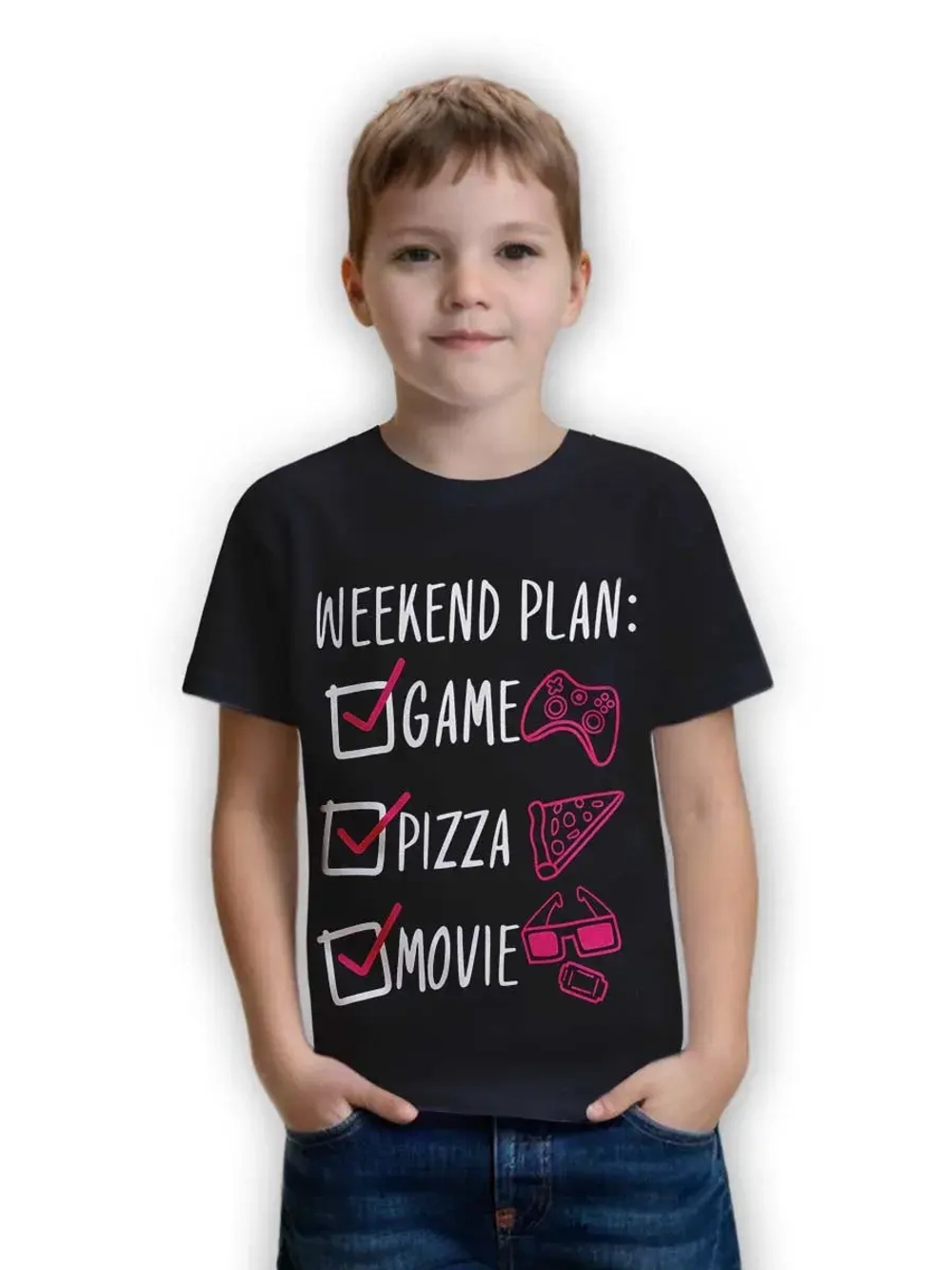 Футболка для школы.мальчик.1 шт