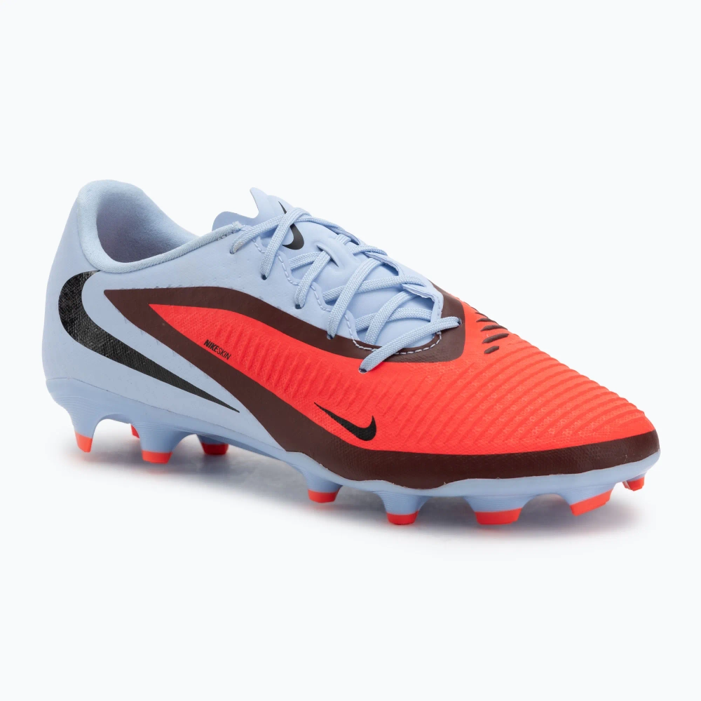 Футбольные бутсы Nike Phantom 6 Low Academy FG/MG royal tint/bright crimson