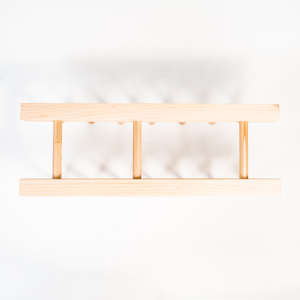 Сушилка для посуды из древесины кедра SPD3