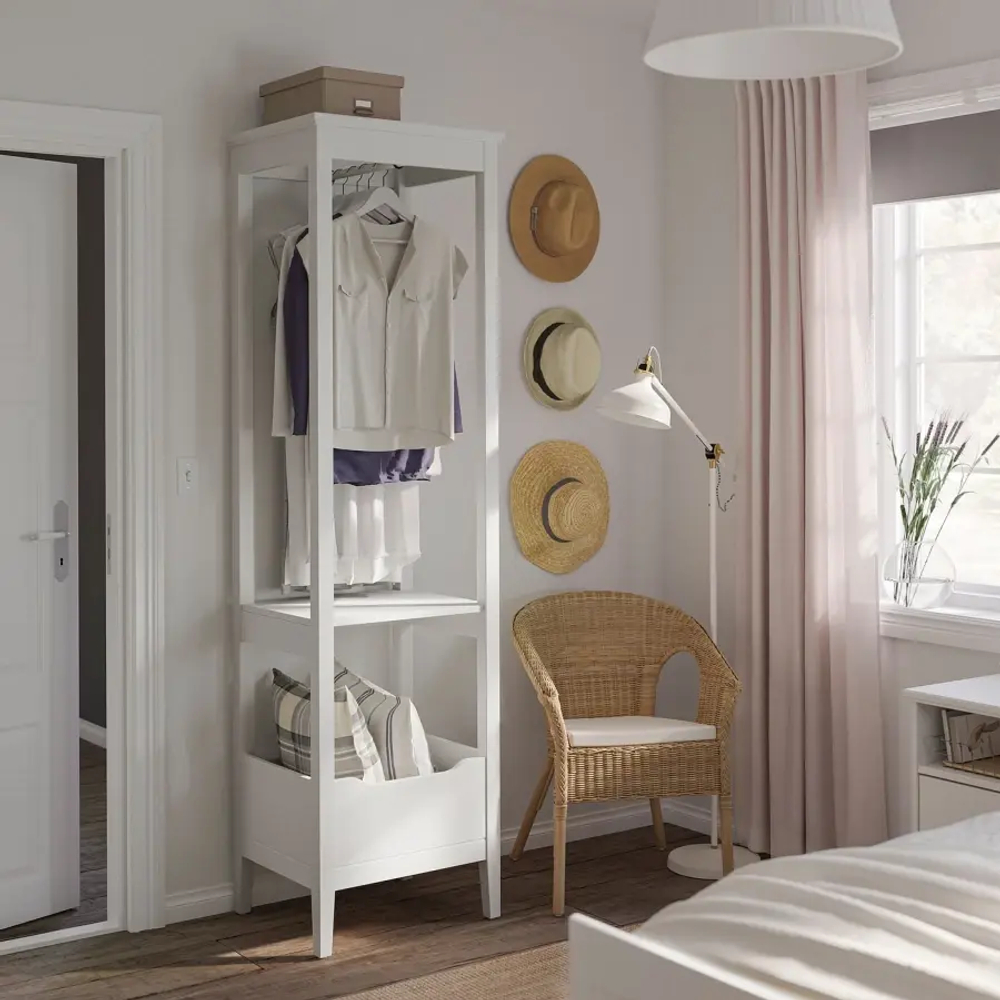 Отделение для одежды - IDANÄS IKEA/ ИДАНЭС ИКЕА, 59x211 см, белый