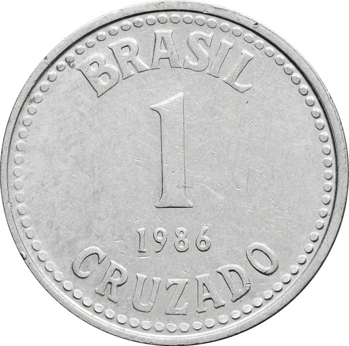 1 крузадо 1986 Бразилия