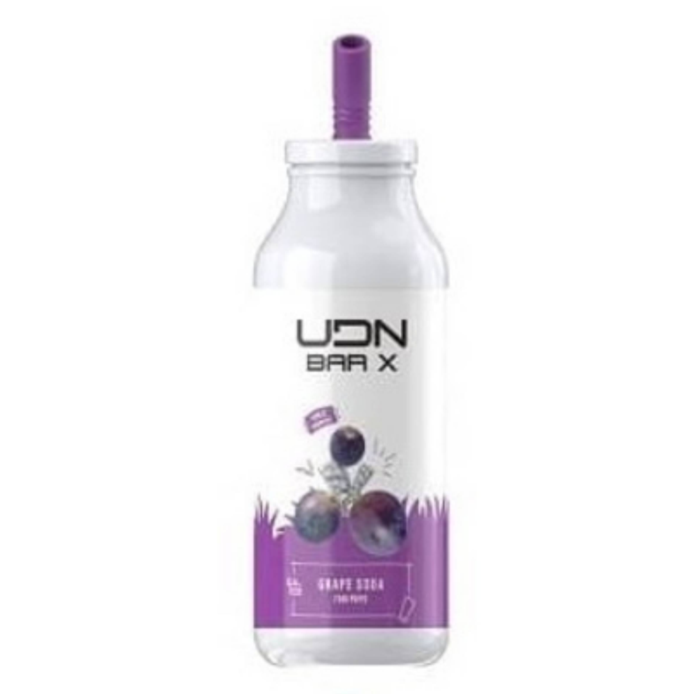 UDN BAR X Grape soda Виноградная газировка 7000 купить в Москве с доставкой по России