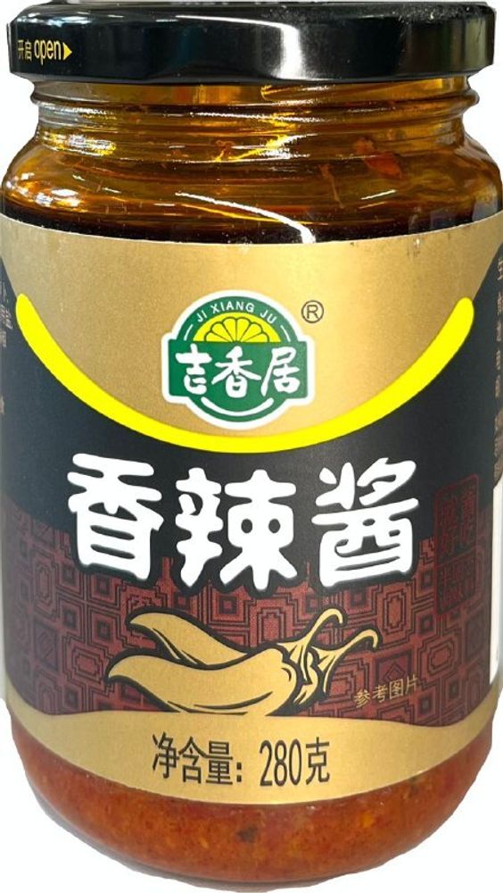 Соевая чили паста Ji Xiang Ju острая, 280 г