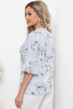 Блуза "Лоретта" (голубая) НЬЮ Б8995 LT Collection (Акция)