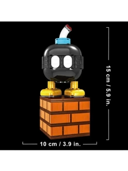 Конструктор Марио Бомбардировщик Боб-омб 494 детали