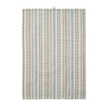 Кухонное полотенце Celine white blue and beige woven pattern