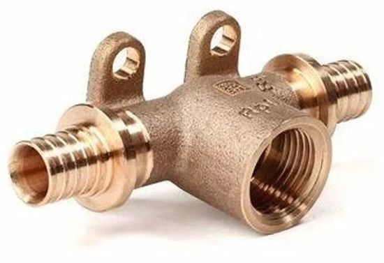 Тройник настенный Рехау 20-Rp1/2-20 RX+ с ВР внутренней резьбой бронза (14562943001)