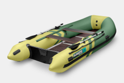 Надувная лодка GLADIATOR B370 зелено-оливковый