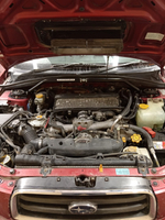 Распорка передних стоек (регулируемая) Subaru Forester SG (ПОД ЗАКАЗ)
