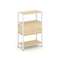 Shelf System Односекционный стеллаж трехярусный с ящиками SN.STM-312 Акация Лорка/Металл Белый 810*4