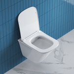 Унитаз BelBagno Marmi BB052CHR/BB052SC подвесной с сиденьем Микролифт