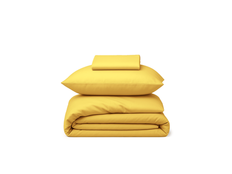 Комплект постельного белья 1,5-спальный Mollen солнечно-желтый