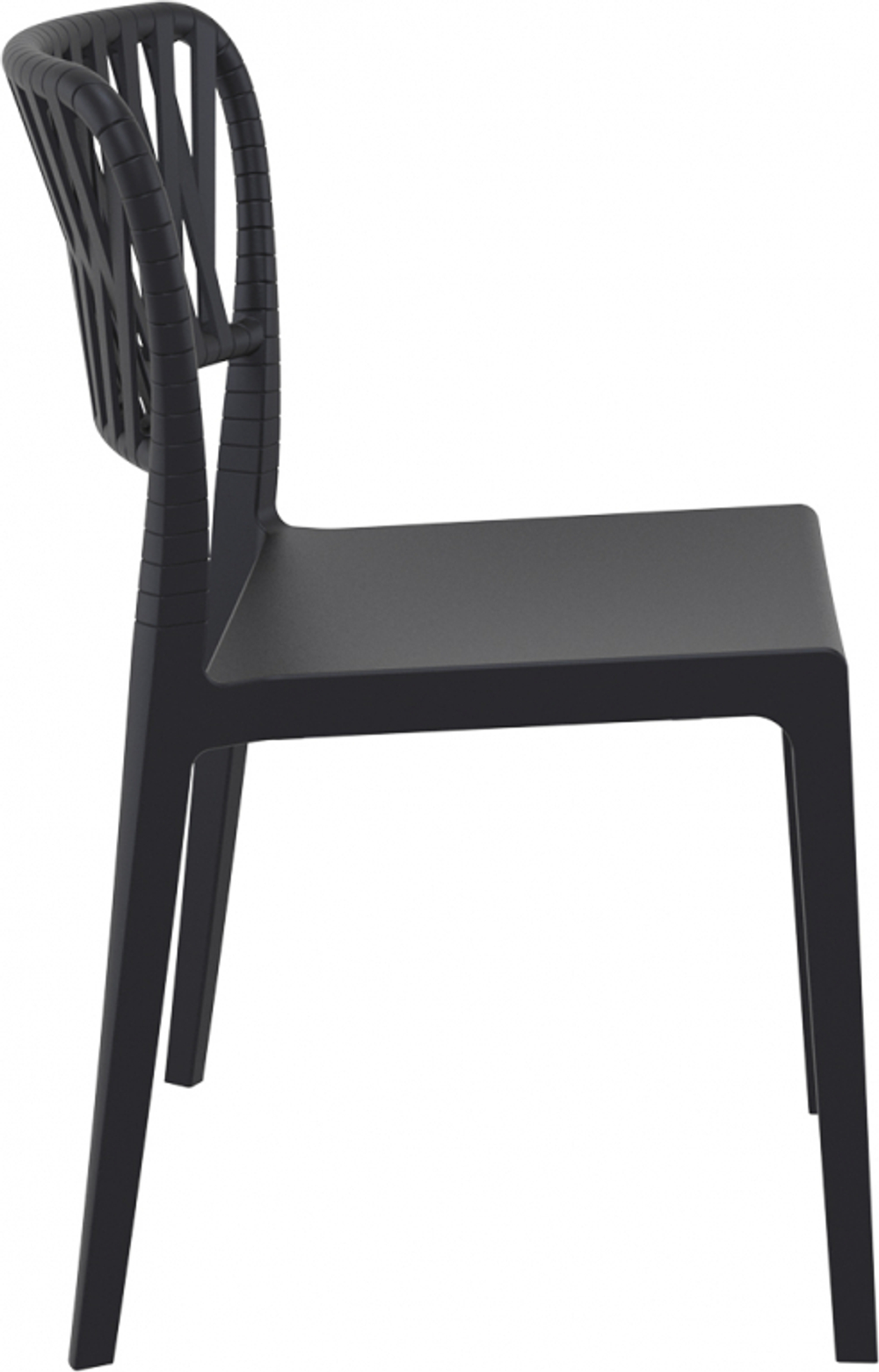 Стул пластиковый Siesta Contract Portofino, черный