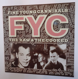 Винтажная виниловая пластинка LP Fine Young Cannibals The Raw and The Cooked (Holland 1988)
