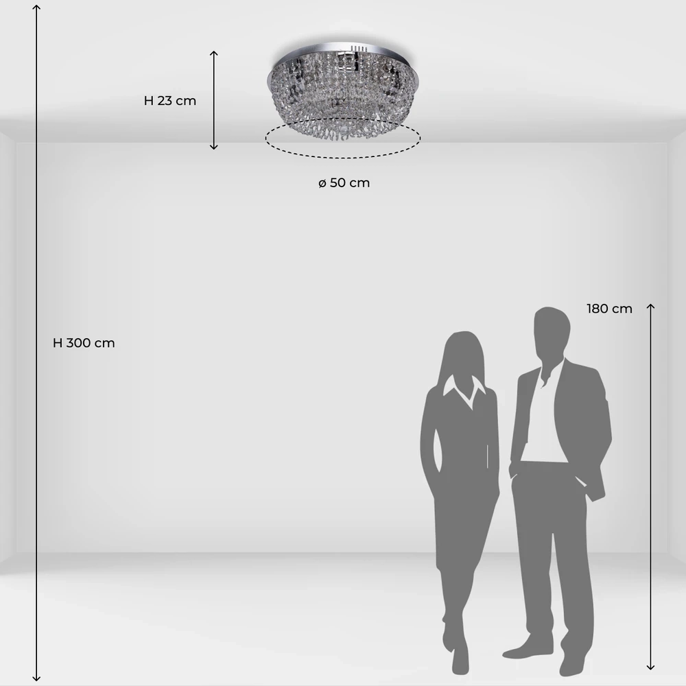 Потолочная люстра De City ИЗОЛЬДА 366012706