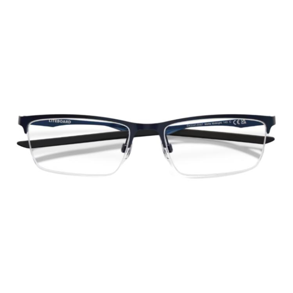 Oakley Prescription Очки Half Rim Metal Rectangular 0ox3141 04