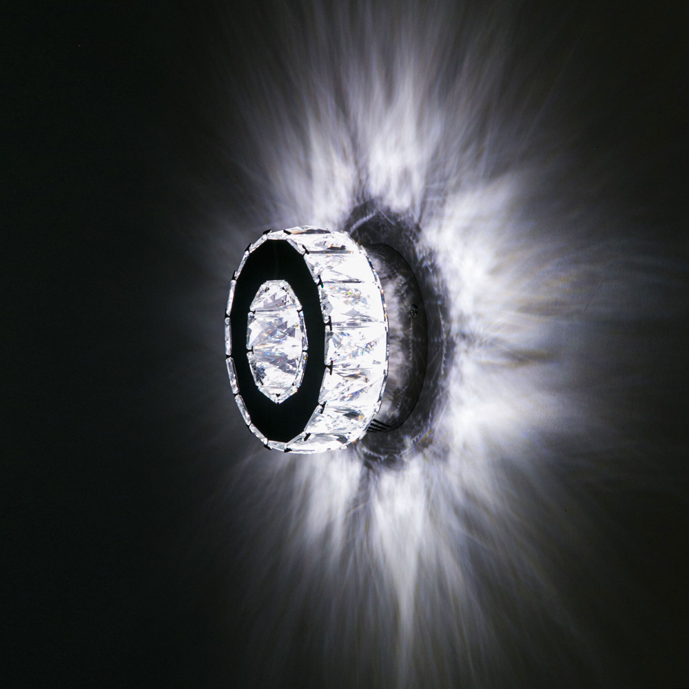 Eletto Olimpia EL330W12.1 LED Бра хрустальное Хром