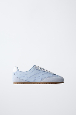 ZARA МЯГКИЕ КЕДЫ, СИНИЙ