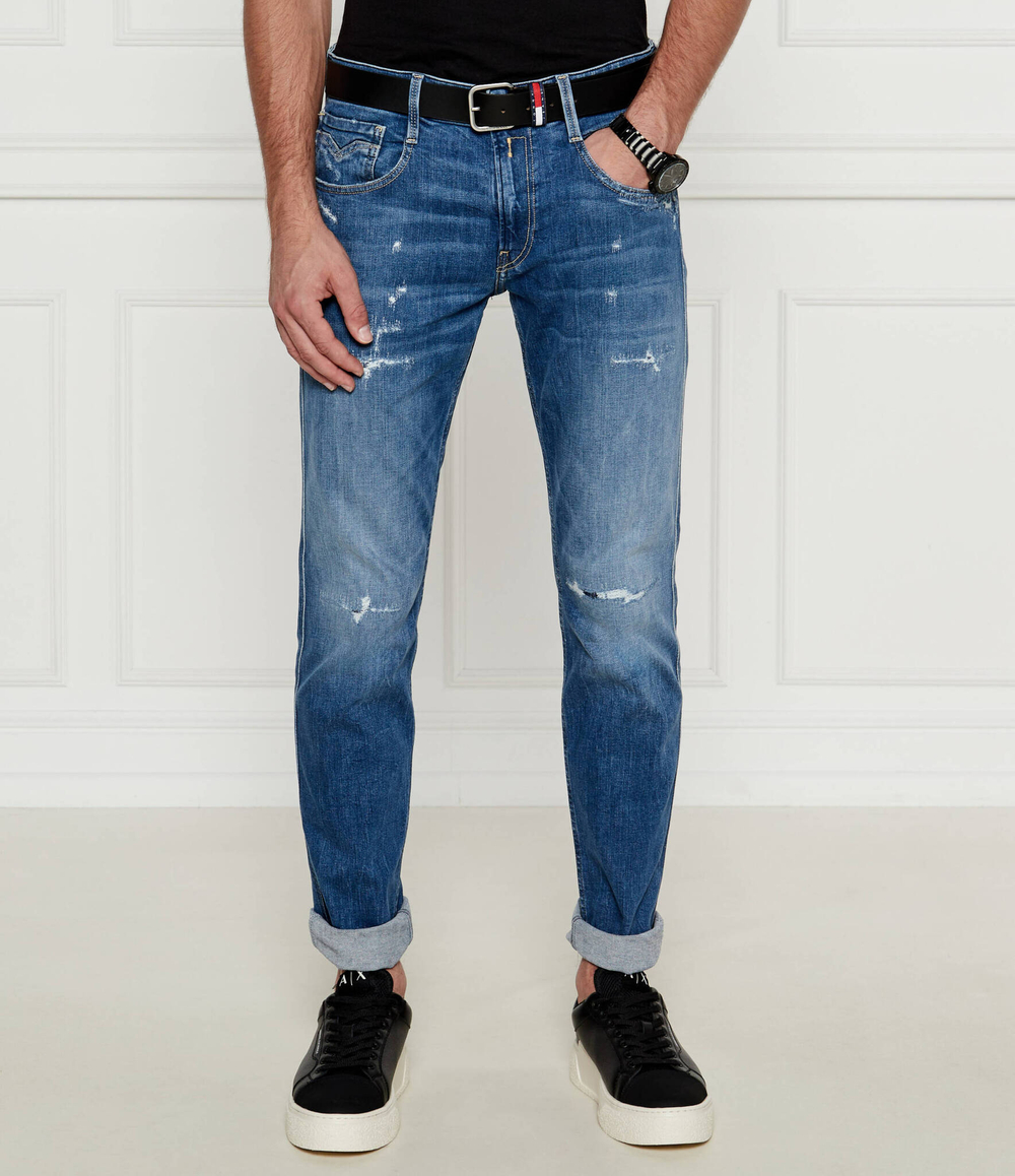 Джинсы ANBASS Replay - голубой(M914Y .000.573 70R)