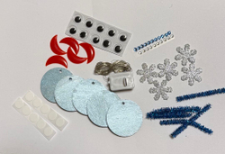 Новогодняя гирлянда своими руками "Новогодний венок"