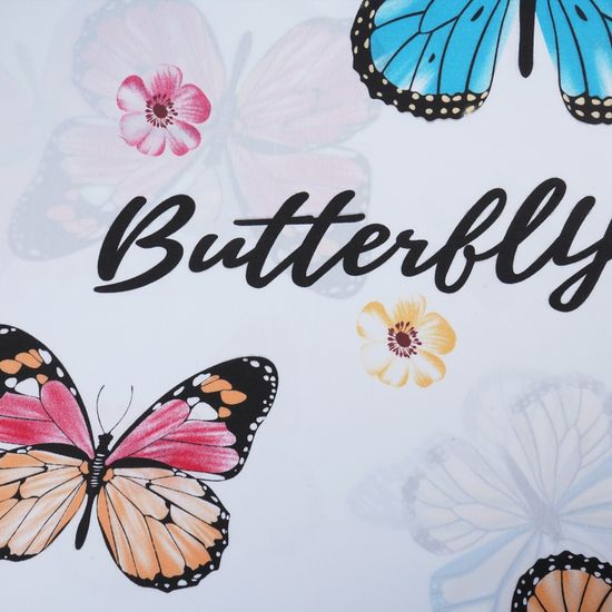 Простыня Kelebek, полисатин  180x220  Domtekc