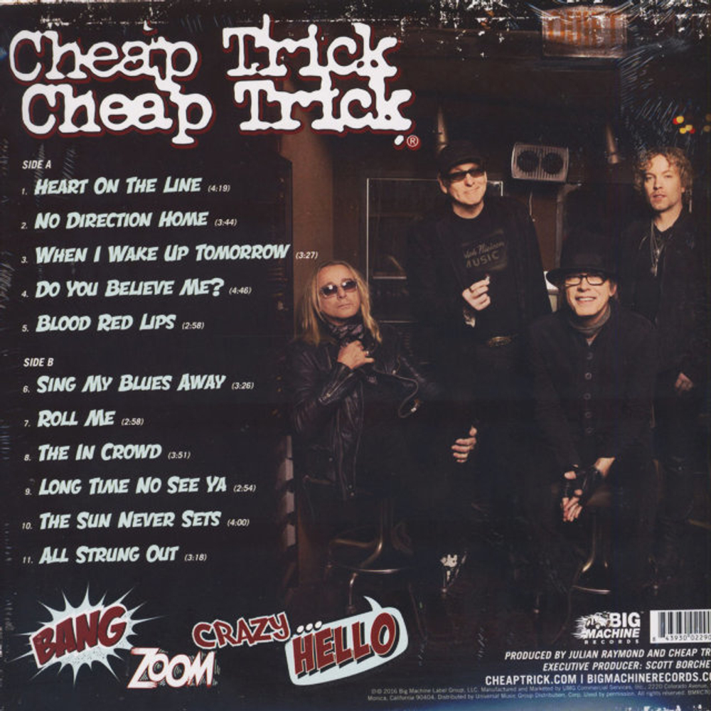 Cheap Trick / Bang, Zoom, Crazy... Hello (LP)
