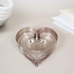 Подсвечник «Тайна любви» 8,5*8,3*3 см, Шампань