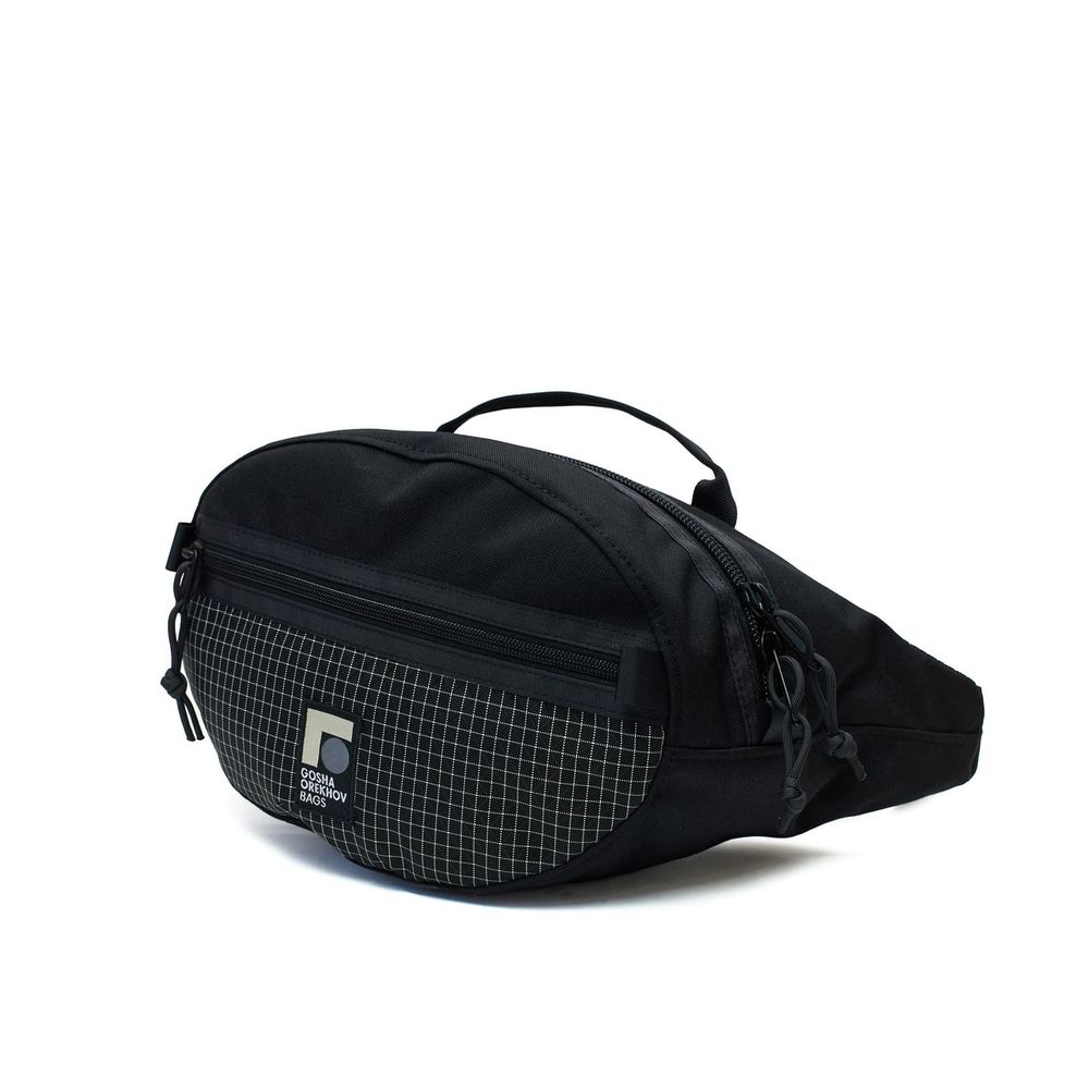 Сумка Gosha Orekhov поясная Giant Waist черная