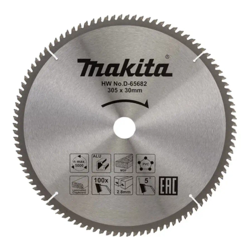 Пильный диск универсальный 305x30x100T Makita D-65682
