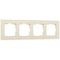 Рамка на 4 поста Werkel Favorit молочный W0041141 4690389183447