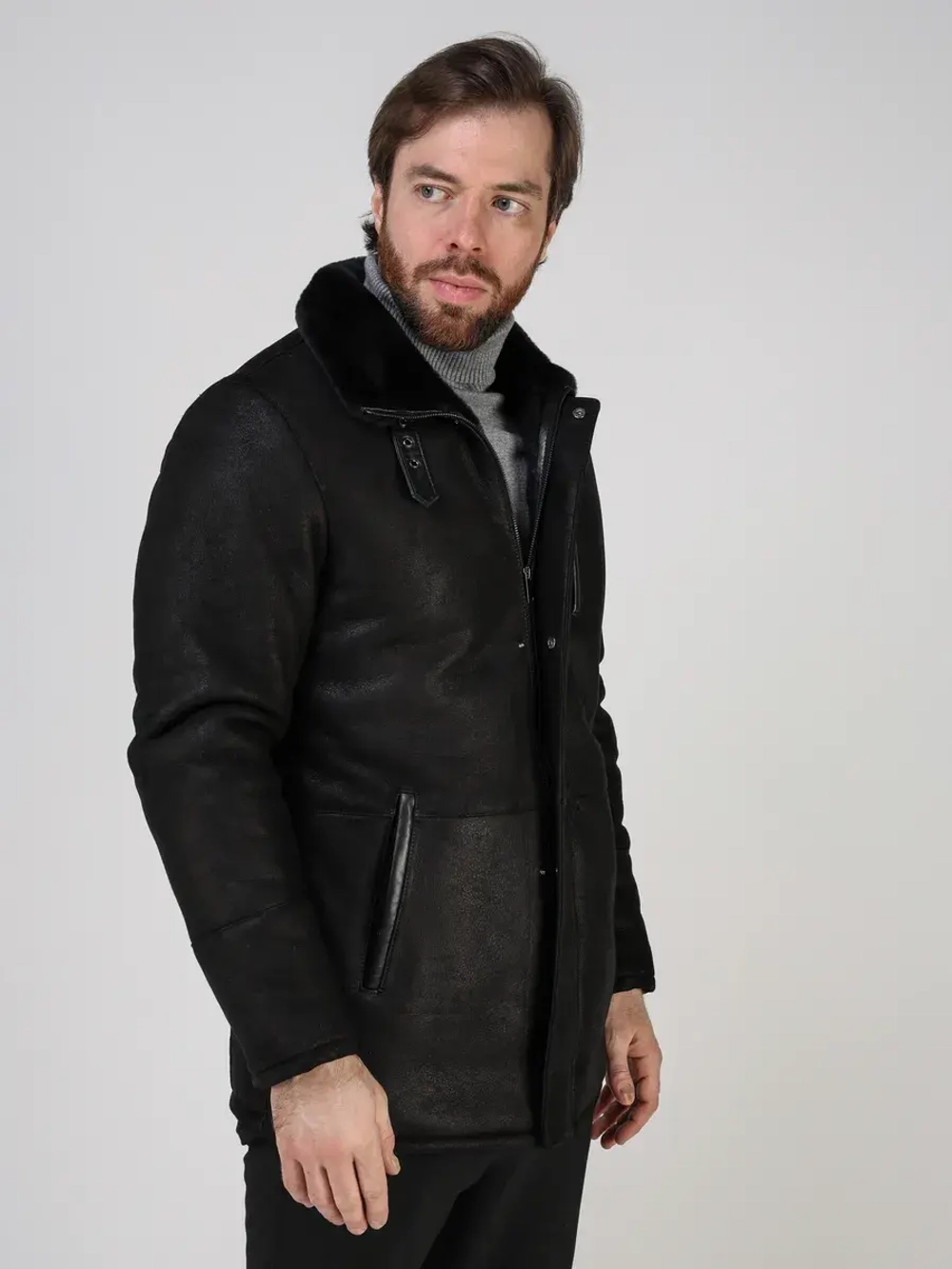 Дубленка зимняя куртка натуральная