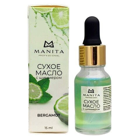 Manita Professional Сухое масло для кутикулы Бергамот, 15мл