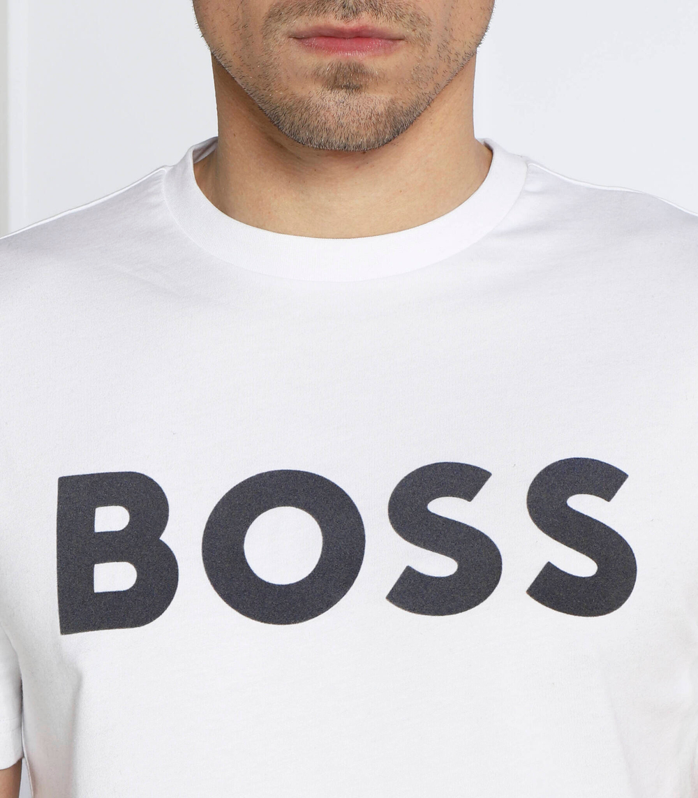 футболка tiburt 318 BOSS BLACK - белый(50477303)