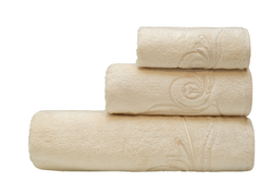 Полотенце 30х50 Garda Decor Лирика экрю