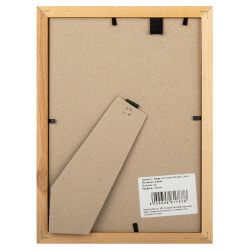 Фоторамка Image Art С18 13х18 деревянная из сосны, цвет орех, вставка-прозрачный пластик (58шт) | Image Art