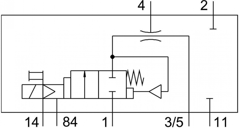 Генератор вакуума Festo CPV18-M1H-V140-1/4